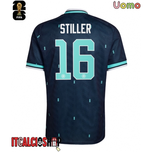 Germania Angelo Stiller #16 Seconda Maglia Mondiali 2026 Manica Corta